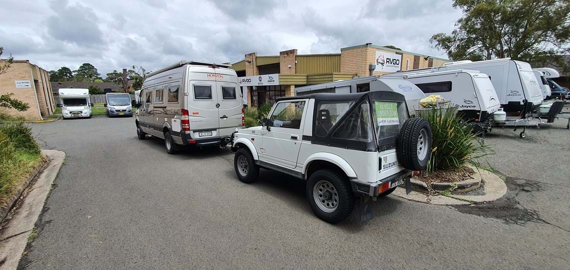 RVGO - A frame towing Predator Readybrute